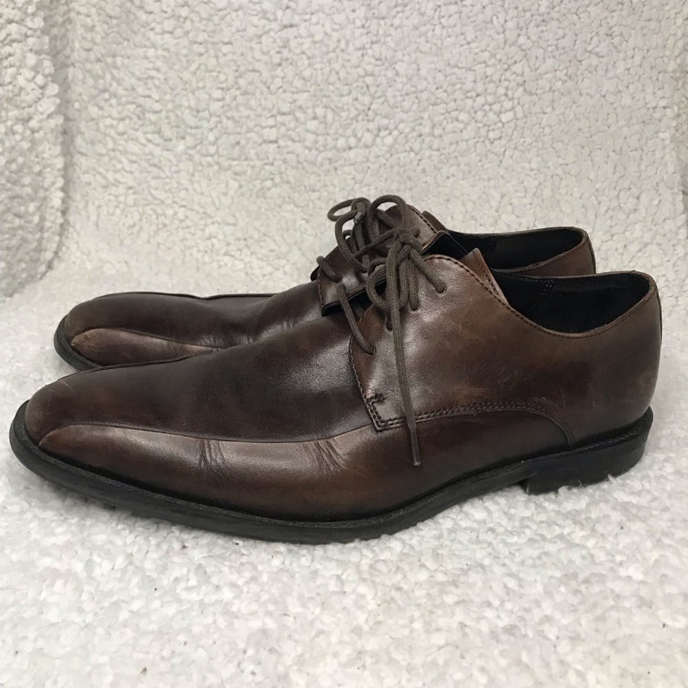 Kenneth Cole “Fan-cy That” brown leather shoes